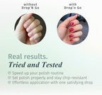 Duri Drop'N Go quick dry nail drops pack of two bottles