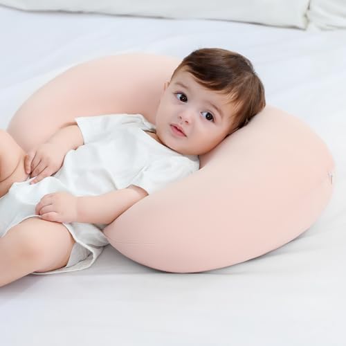 Susurration nursing pillow cover fitted on a standard feeding pillow