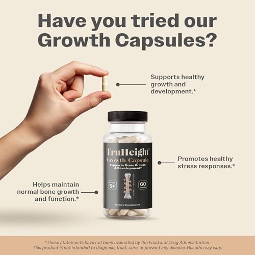 TruHeight 60 capsule bottle for bone strength