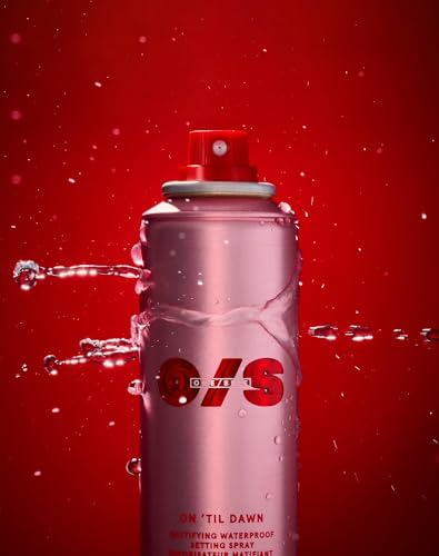 One Size On 'Til Dawn setting spray cap and spray nozzle detail
