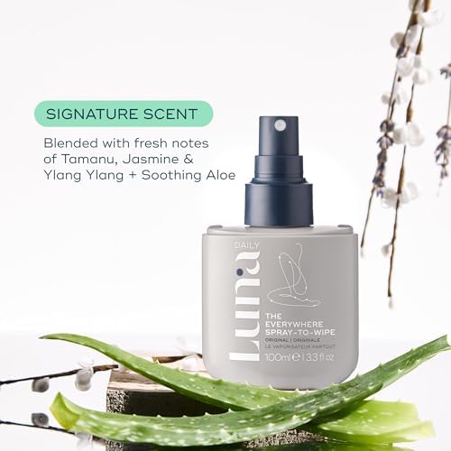 Luna Daily travel size intimate mist for gym and post-workout freshness.