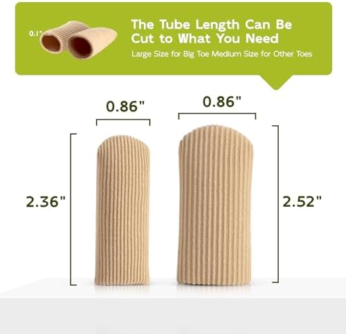 Silicone toe caps for blister relief and corn protection
