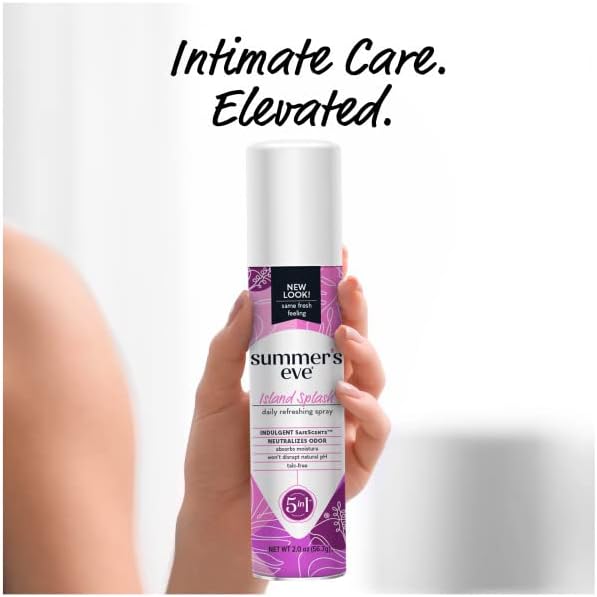 Summer's Eve pH balanced intimate spray for sensitive skin care