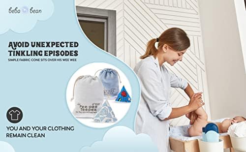 Side angle of the conical diaper changing shield for infants