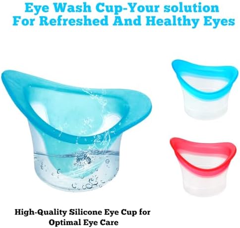 Reusable 10ml eye wash cleaner kit for dust and makeup removal