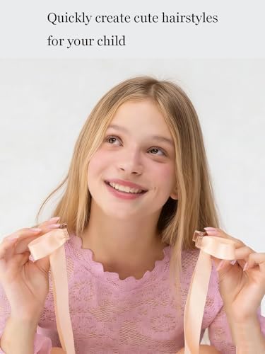 Elegant packaging of three count magnetic hair bows for styling