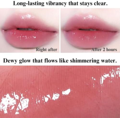 BBIA Glow Tint â€“ Lip Plumping Volumizing Glossy & Glowy Lip Stain Naturally Moisturizing Comfortable Texture Lightweight Long-Lasting Vivid Color Non-Sticky Korean Makeup (11 NUDY, Pack of 1) - Image 6
