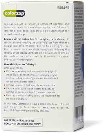 L'Oreal Technique ColorZap professional hair color correction kit