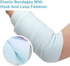 Individually wrapped 12 pack of medical grade stretchable bandages for first aid.