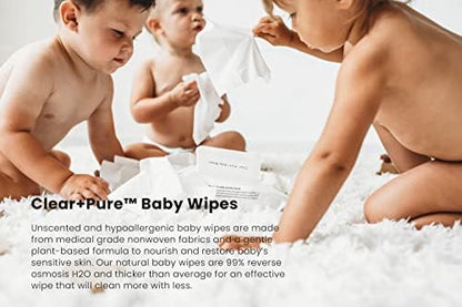 Parasol baby wipes pop up dispenser pack opening illustration