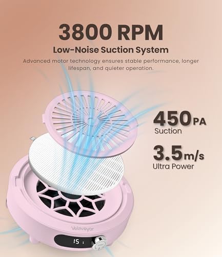 Close up of adjustable speed knob on Velaveyor nail tool