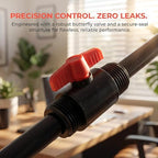 Egyrsik imported aquarium maintenance hook showing the wide rim clearance design.