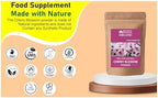 Blessfull Healing sakura powder used as an edible ingredient for floral lattes