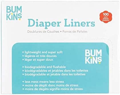 Bumkins disposable diaper liner box back view
