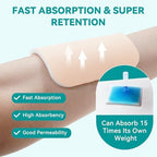 Five pack product kit of authentic imported medical dressings for pressure ulcers
