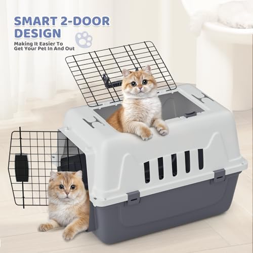 Magshion lightweight small animal kennel empty interior spacious view