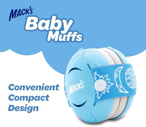 Close up of Mack's Baby Muffs noise cancelling foam material