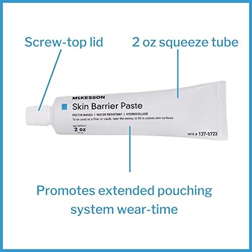 McKesson medical surgical ostomy appliance caulk for reducing leakage.