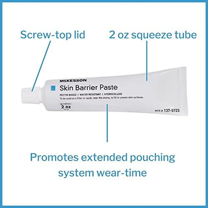 McKesson medical surgical ostomy appliance caulk for reducing leakage.