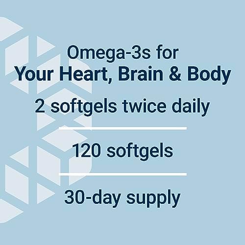 Close up of natural lemon flavored omega foundations softgels for cardiovascular support