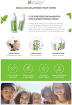 Lice Clinics of America non toxic hair care set for kids head lice protection