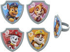 Educational Paw Patrol party supplies for themed cakes and desserts