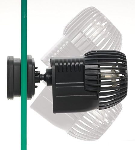 Submersible powerhead 360 degree adjustable nozzle and protective intake screen
