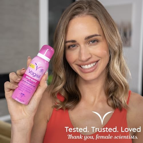 Portable feminine deodorant spray for travel and gym use