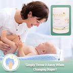 Eco-friendly bamboo material detail of Wegreeco diaper liners