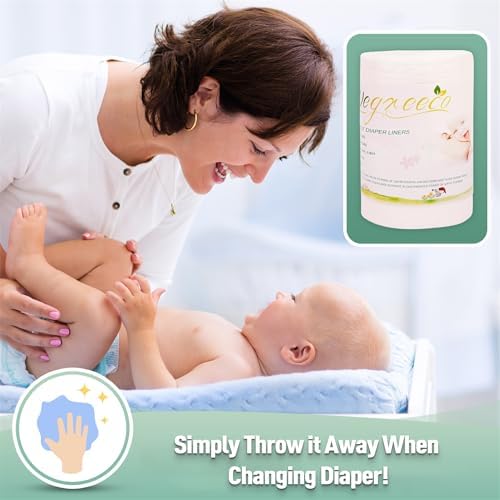 Eco-friendly bamboo material detail of Wegreeco diaper liners