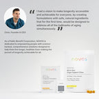 Novos Vital longevity wellness chews lifestyle shot