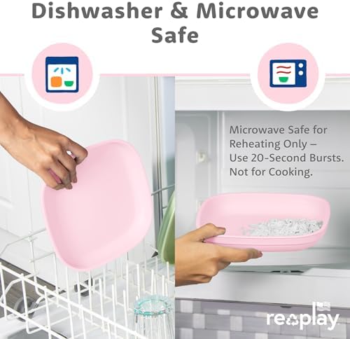 Re-Play set of three deep-walled plates for small meals