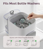 Fragrance free universal baby feeding accessory cleaning tablets