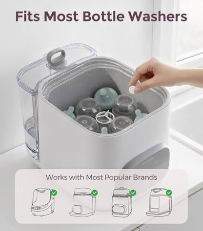 Fragrance free universal baby feeding accessory cleaning tablets