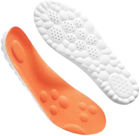 Close up of the honeycomb breathable structure on the LiteShoe cloud insoles.