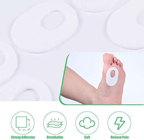 Breathable wool felt callus protectors for men and women