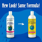 Earthbath natural cat shampoo bottle back instructions