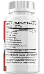 S.O Labs Retina Support Advanced Formula supplement facts label view