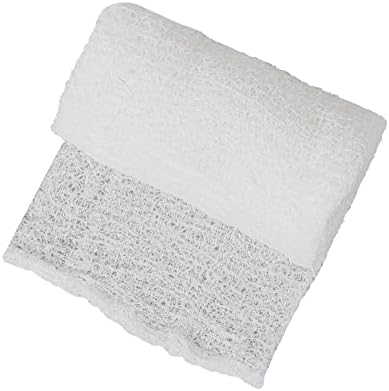 Vakly crinkle weave wound care dressing rolls demonstrating thickness