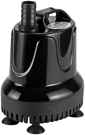 Hygger submersible water pump with barb adaptors