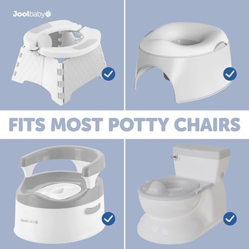 Hygienic toddler travel potty liners demonstrating easy removal process