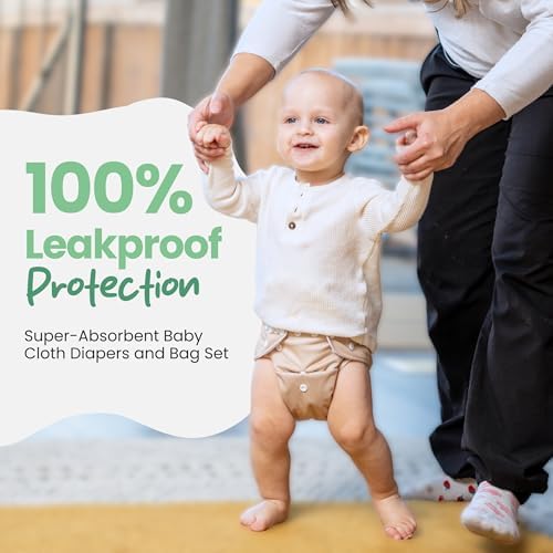 Oopsy Lucy complete 6 pack cloth diaper system packaging