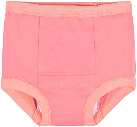 Gerber toddler girl soft cotton training pants pack back view stitching quality