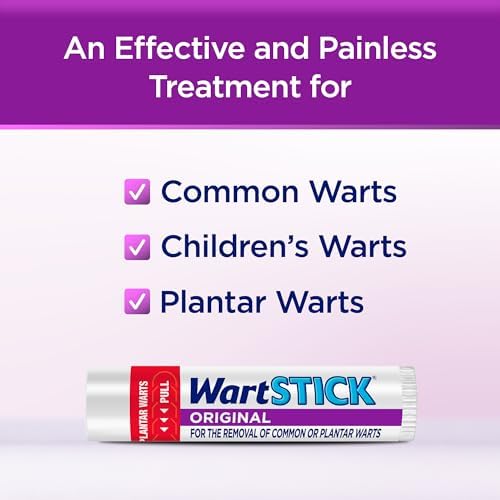 WartStick 40 percent salicylic acid solid stick applicator for plantar warts.