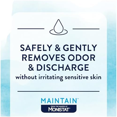 Individually wrapped Monistat boric acid wipes for on-the-go feminine hygiene.