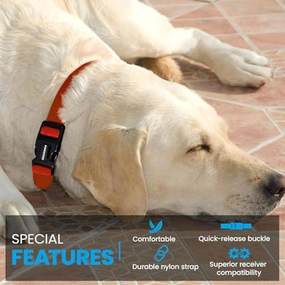 Gracie To The Rescue training collar strap flat layout