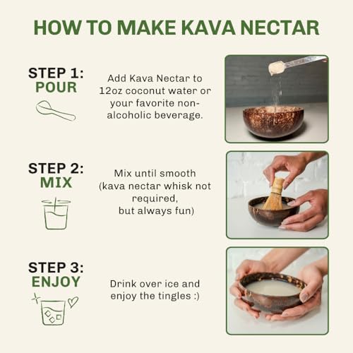 Premium two ounce Kavahana herbal sleep aid packaging displaying the product usage directions