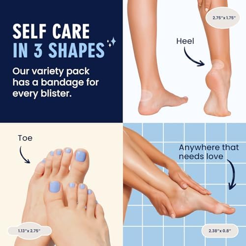 Premium medical-grade hydrocolloid gel guards designed for athlete foot care and recovery.