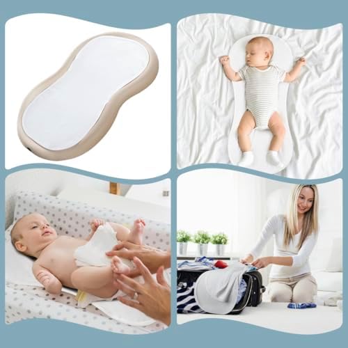 Complete 4-pack set of white changing pad liners in packaging