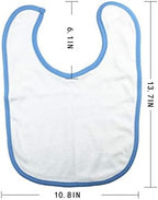 Granbey baby bib for toddlers showing full coverage design.